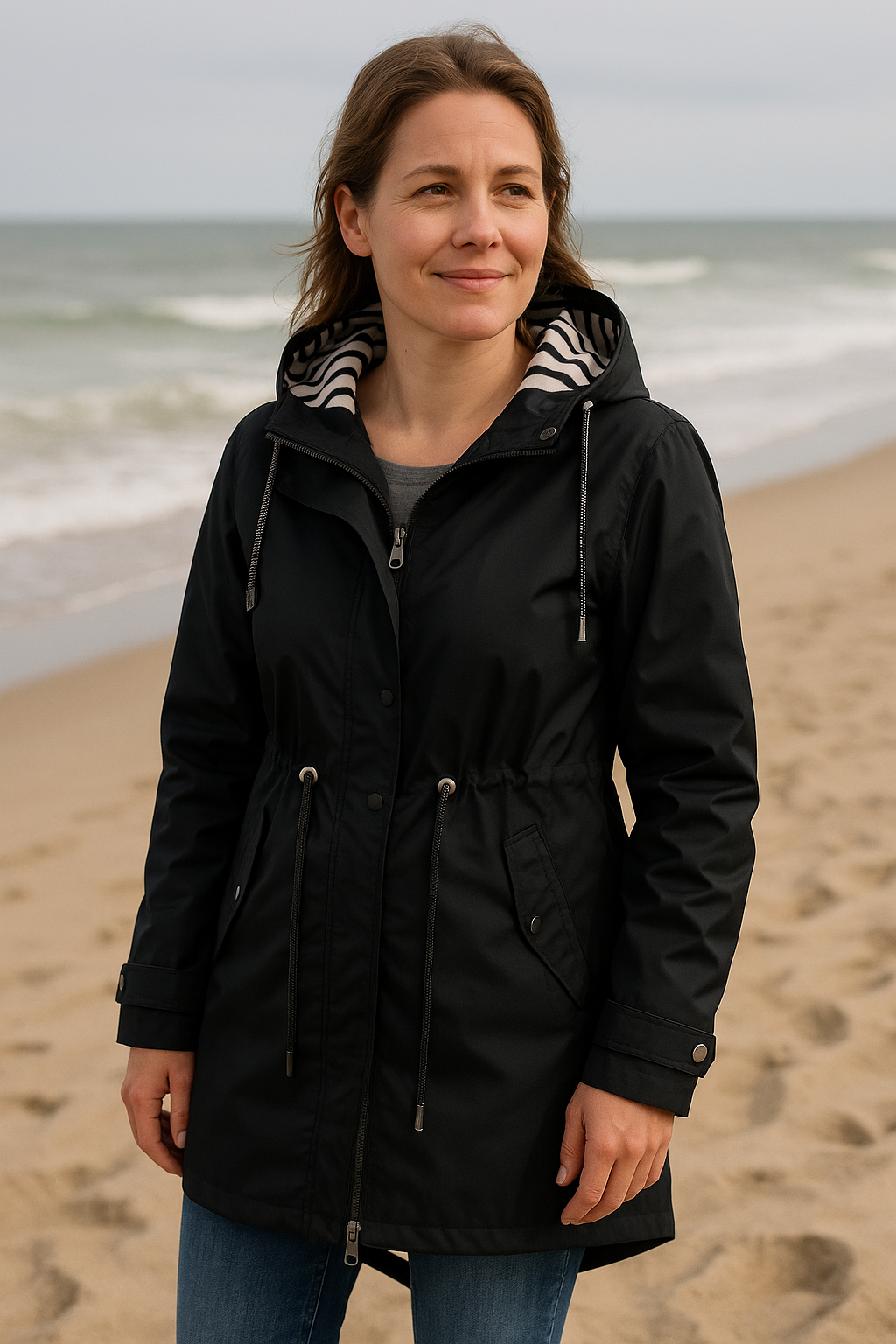 Anoek™ | Sleek Waterproof Jacket – Comfort & Protection in Any Weather