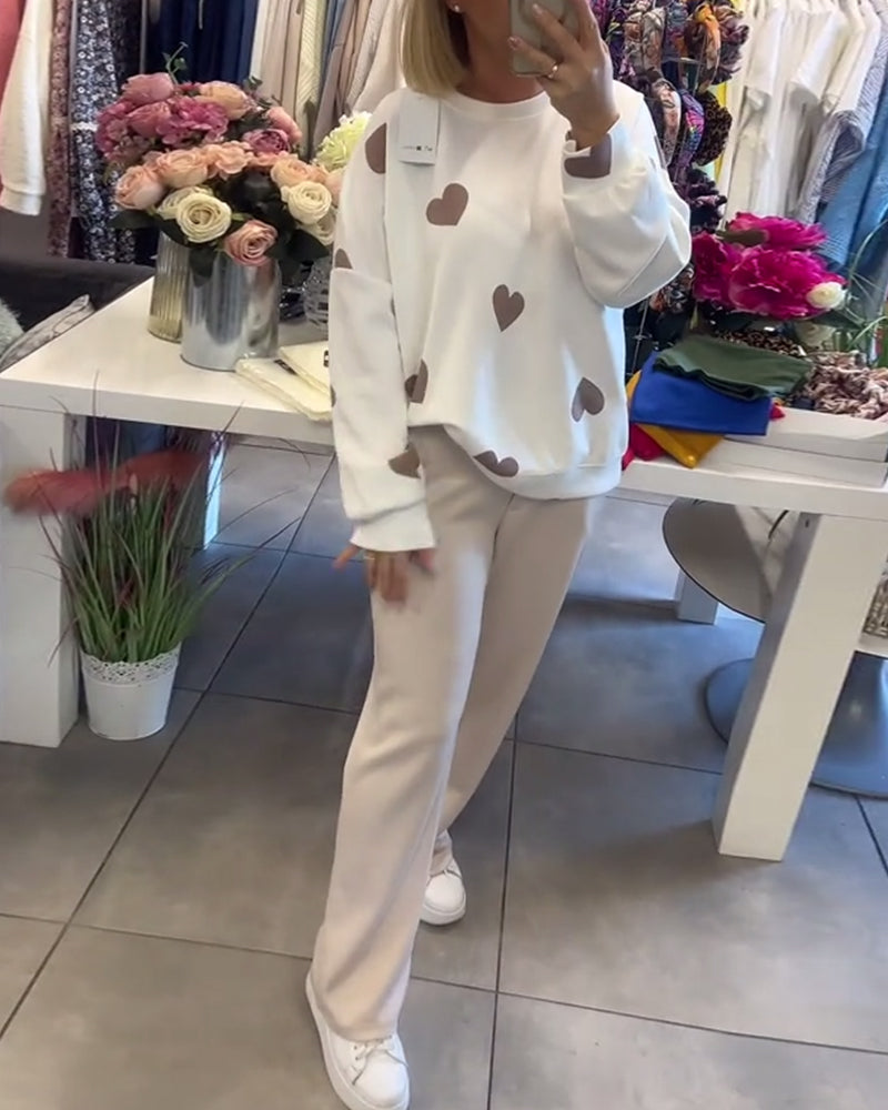 Mila – jumper with hearts