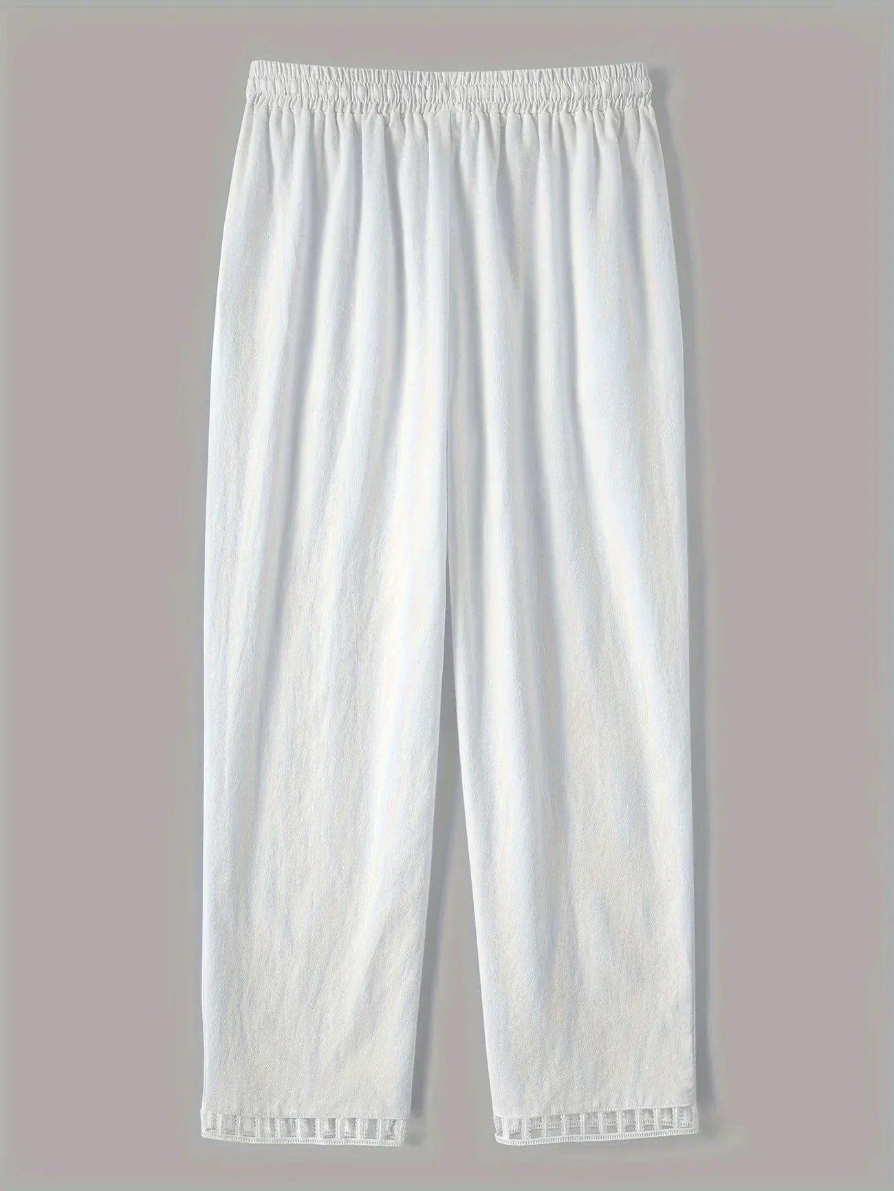 Tracey | Contrast Trim Cropped Pants