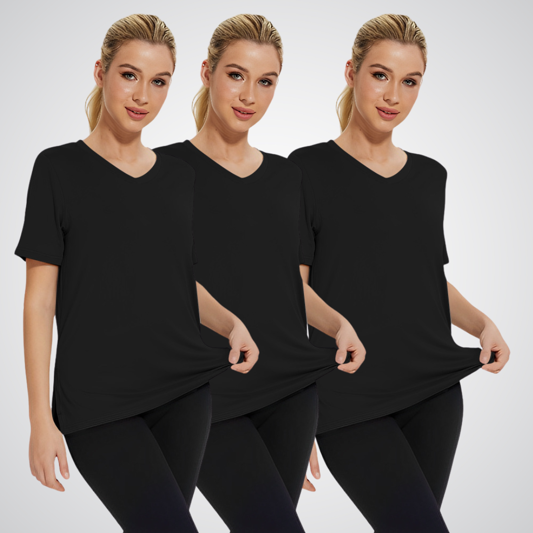 Selena - Casual Loose Fit Tee (Pack of 3)