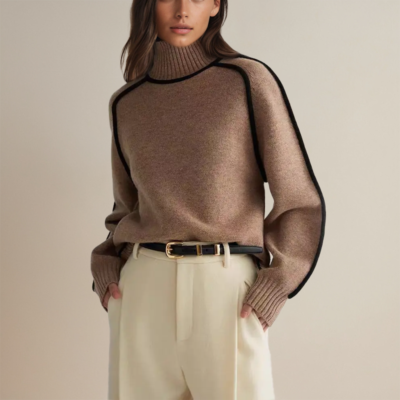 Emilie | Soft Cashmere Turtleneck